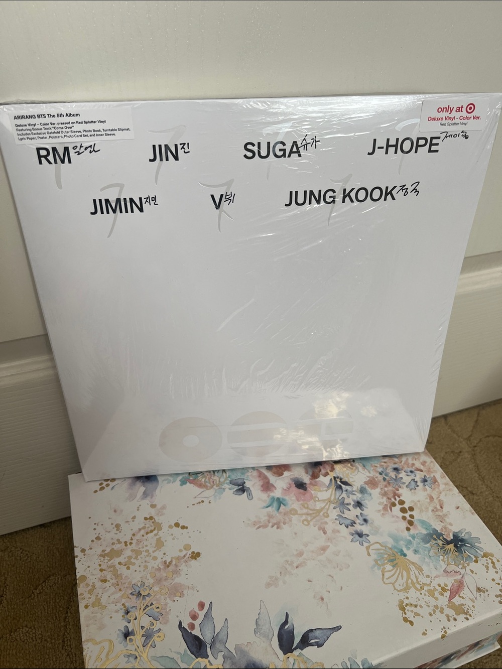 BTS Arirang The 5th Album Deluxe Vinyl - Color Version (Target Exclusive)